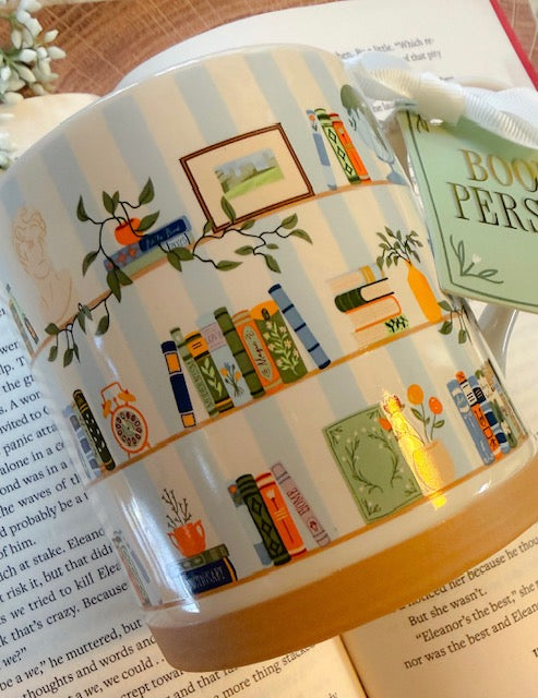 Plants & Books Ceramic Mug