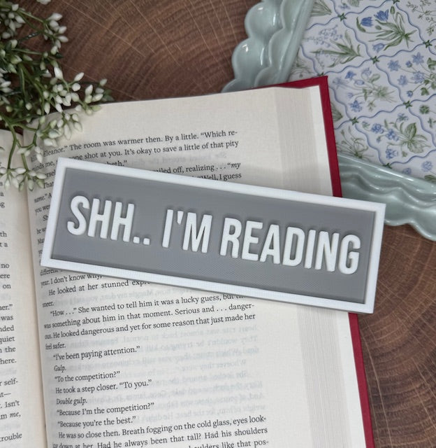 Shh.. I'm Reading Wall Shelf