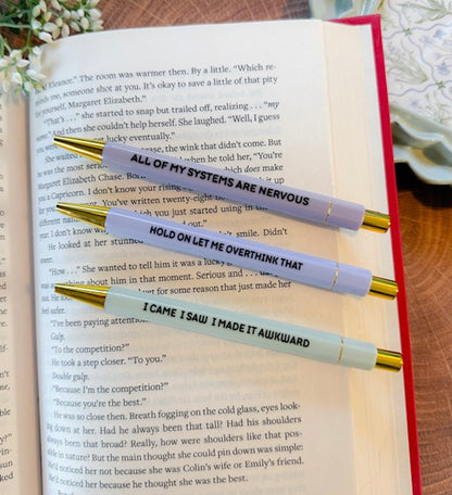 My Anxiety Has Anxiety Pens