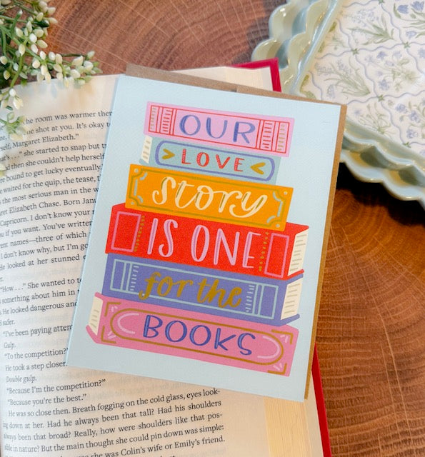 Our Love Story Greeting Card