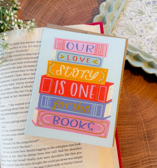 Our Love Story Greeting Card