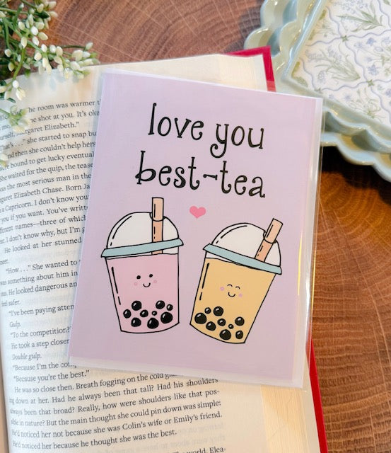 Best Tea Greeting Card