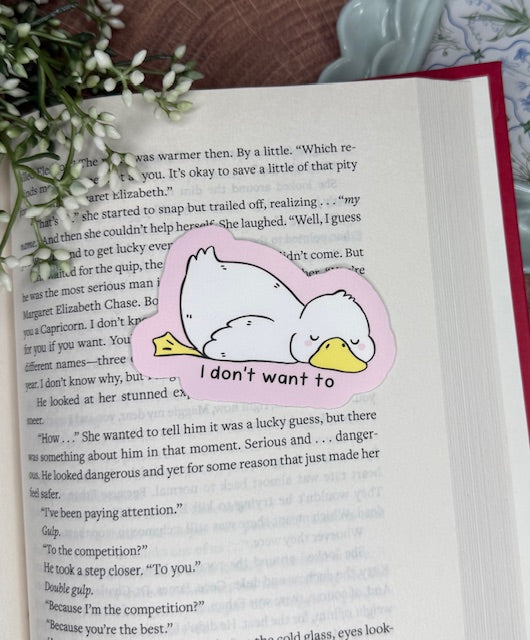 Don't Want To Sticker