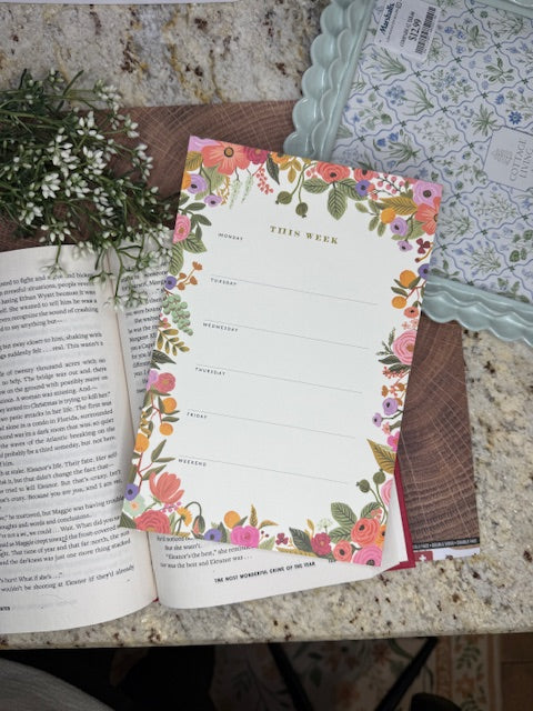 Rifle Paper Weekly Notebook