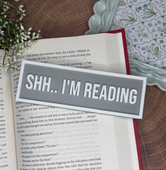 Shh.. I'm Reading Wall Shelf